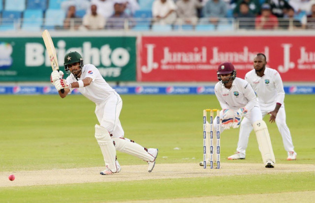 babar azam has an average of 46 40 after just three tests photo afp babar azam has an average of 46 40 after just three tests photo afp
