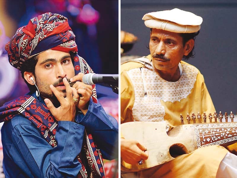 braadri broadcast saw musicians singing 10 duets in 10 different pakistani languages photos file