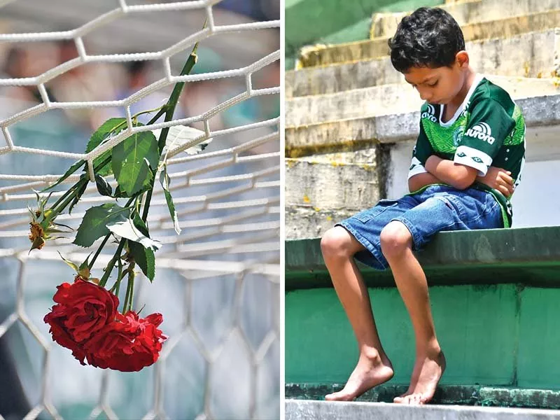 the loss of almost the entire chapecoense side has been understandably met with shock and grief by lovers of football across the globe photos afp the loss of almost the entire chapecoense side has been understandably met with shock and grief by lovers of football across the globe photos afp