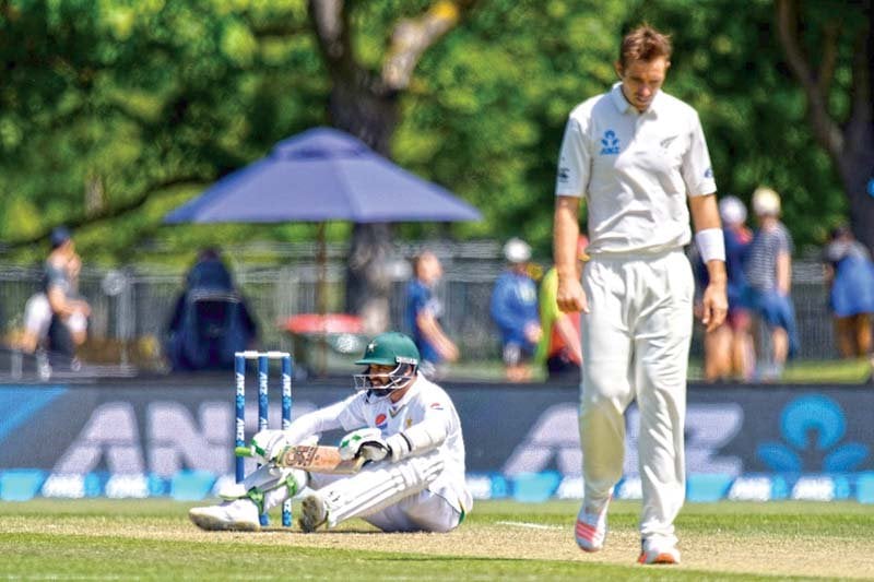 pakistan s test batsmen were found out by the moving and bouncing ball in new zealand but misbah hopes that will not be the case in australia photo afp