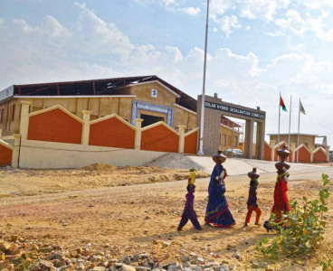 in a first safe water provided to 68 villages in a first safe water provided to 68 villages