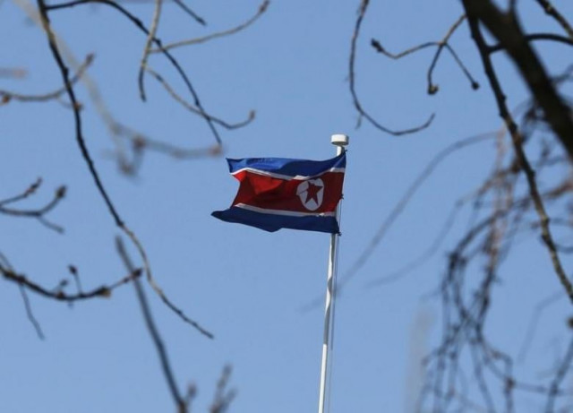 a north korean flag is pictured at its embassy in beijing january 6 2016 reuters kim kyung hoon a north korean flag is pictured at its embassy in beijing january 6 2016 reuters kim kyung hoon