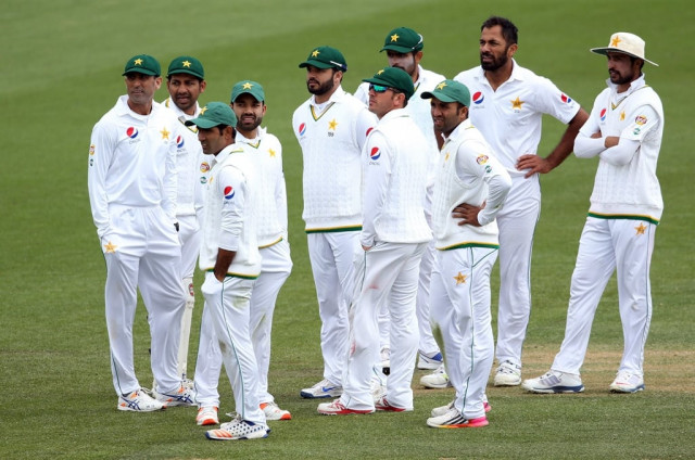 pakistan at seddon park in hamilton on november 28 2016 photo afp pakistan at seddon park in hamilton on november 28 2016 photo afp