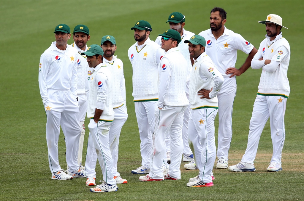 pakistan at seddon park in hamilton on november 28 2016 photo afp