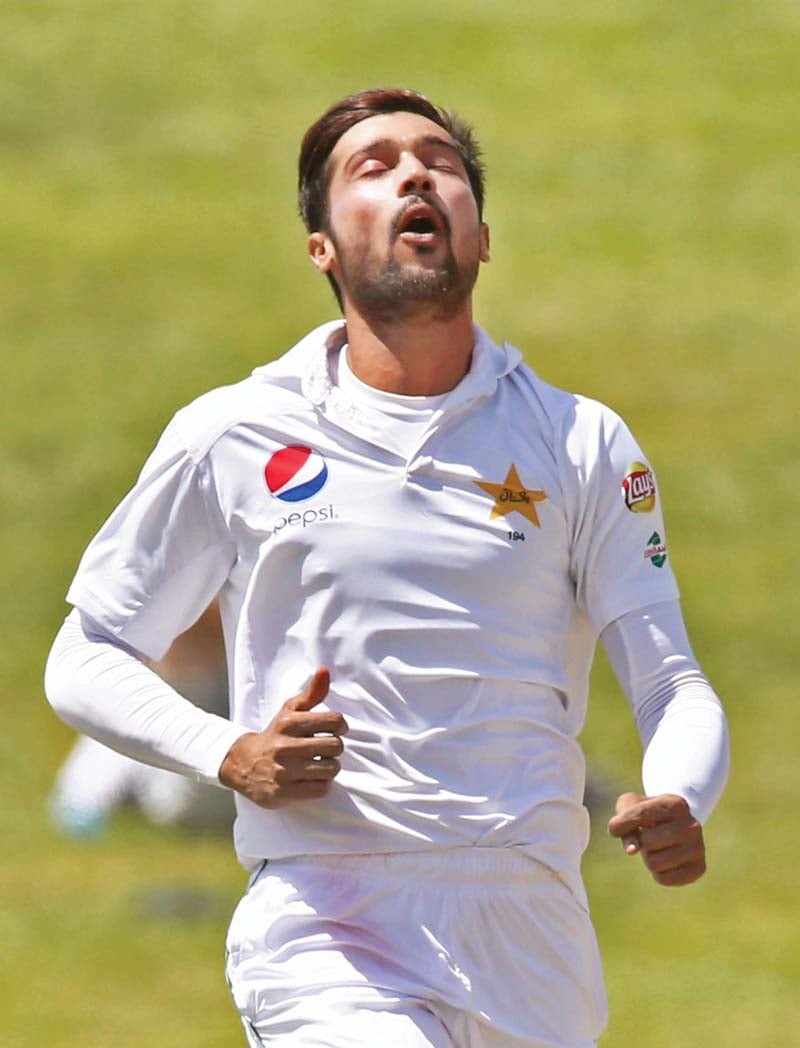 qadir believes amir has been outperformed by several of his fellow pacers and can no longer justify his automatic selection in the side photo afp