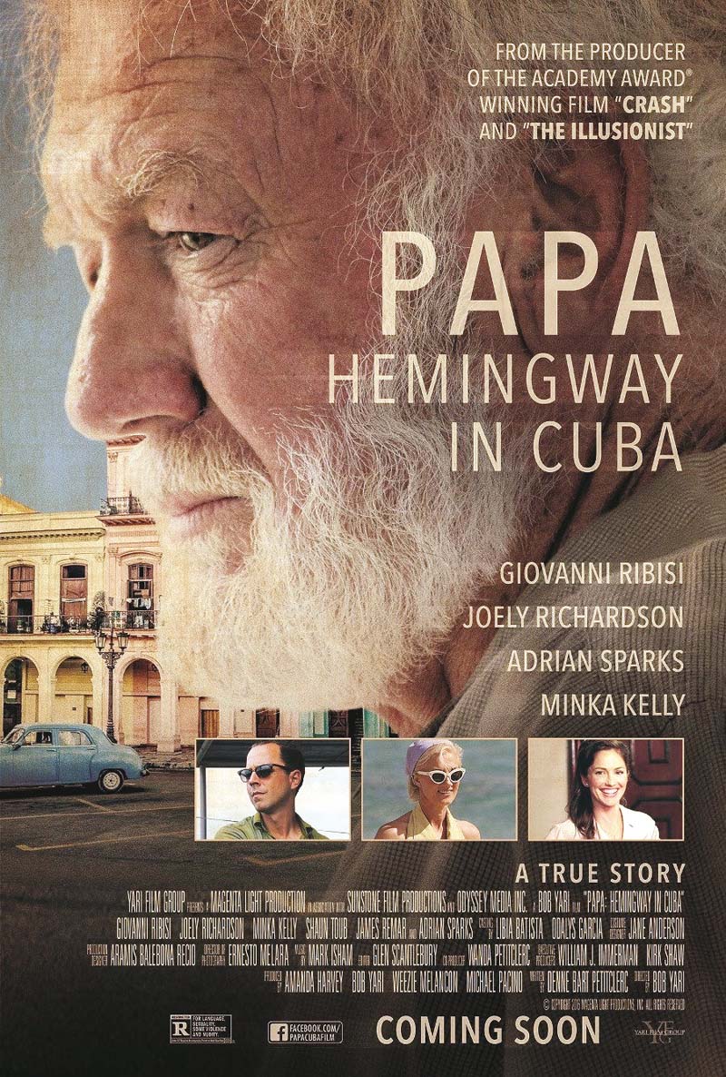 papa hemingway in cuba was the first hollywood film to be shot in the country since castro s revolution in 1959 photo file