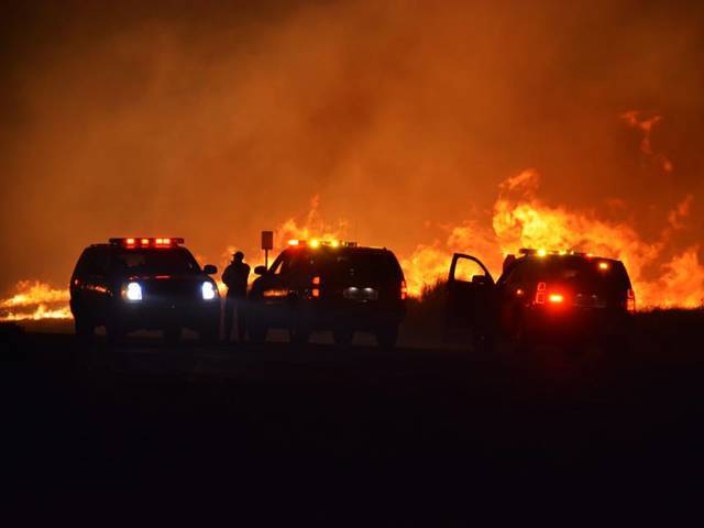 fire officials were still trying to determine how the fire started says official photo afp file