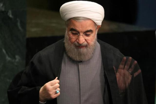 iran 039 s president hassan rouhani adjusts his clothes after he addressed the 71st united nations general assembly in manhattan new york us september 22 2016 photo reuters iran 039 s president hassan rouhani adjusts his clothes after he addressed the 71st united nations general assembly in manhattan new york us september 22 2016 photo reuters