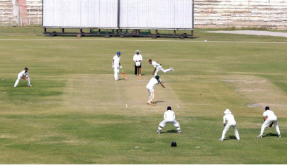 quaid e azam trophy super eight bashir four for keeps nbp in check quaid e azam trophy super eight bashir four for keeps nbp in check