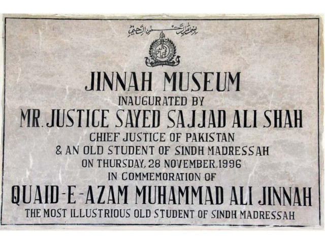 sindh madressatul islam university s museum is a treasure trove of academic memorabilia of the founder of the nation quaid i azam mohammad ali jinnah photos ayesha mir express sindh madressatul islam university s museum is a treasure trove of academic memorabilia of the founder of the nation quaid i azam mohammad ali jinnah photos ayesha mir express