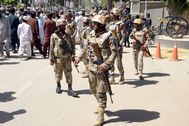 levies sources say two security personnel were also injured in the firing photo naseem james express file levies sources say two security personnel were also injured in the firing photo naseem james express file