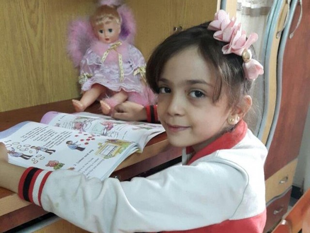 seven year old bana alabed from syria photo twitter alabedbana