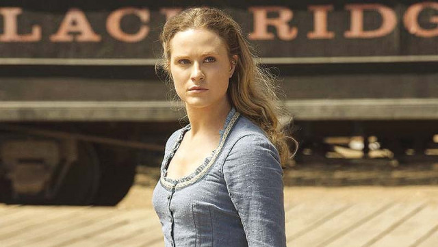 evan rachel wood plays dolores in westworld photo file evan rachel wood plays dolores in westworld photo file