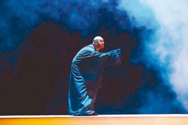 a still from hatim tai which was staged at last year s young directors festival photo publicity a still from hatim tai which was staged at last year s young directors festival photo publicity