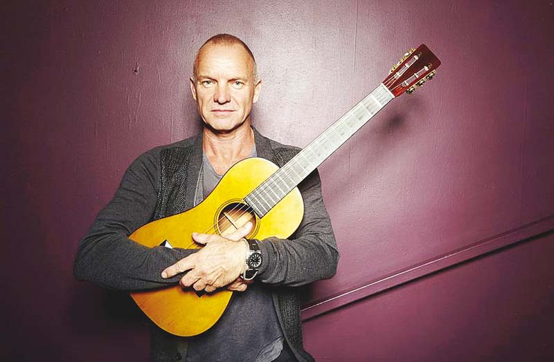 sting has songs like desert rose every breath you take and roxanne to his credit photo file