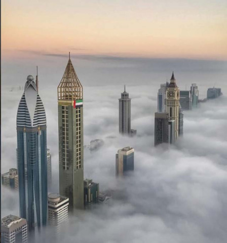 a striking view of dubai photo instagram