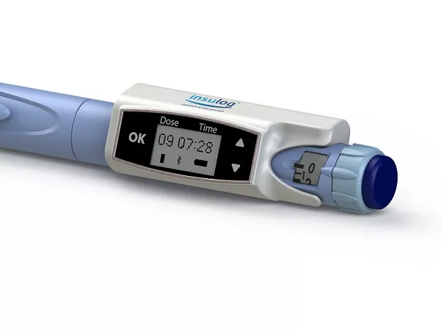 the smart device uses sensors to understand when users inject a new dose photo insulog the smart device uses sensors to understand when users inject a new dose photo insulog