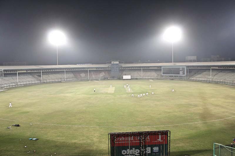 both wapda and hbl have 100 records in day night fixtures this season with the former winning both of their matches under floodlights and the latter winning one out of one photo