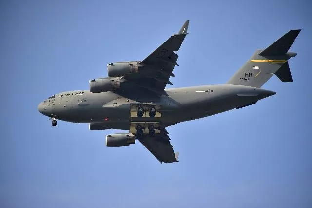 among the military helicopters planes and missiles set to be sold to us arab allies qatar has requested eight c 17 military cargo jets a model of which is seen here and spare engines in contracts totaling 781 million photo afp among the military helicopters planes and missiles set to be sold to us arab allies qatar has requested eight c 17 military cargo jets a model of which is seen here and spare engines in contracts totaling 781 million photo afp