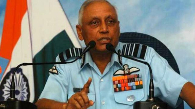 former iaf chief shashindra pal tyagi photo pti former iaf chief shashindra pal tyagi photo pti
