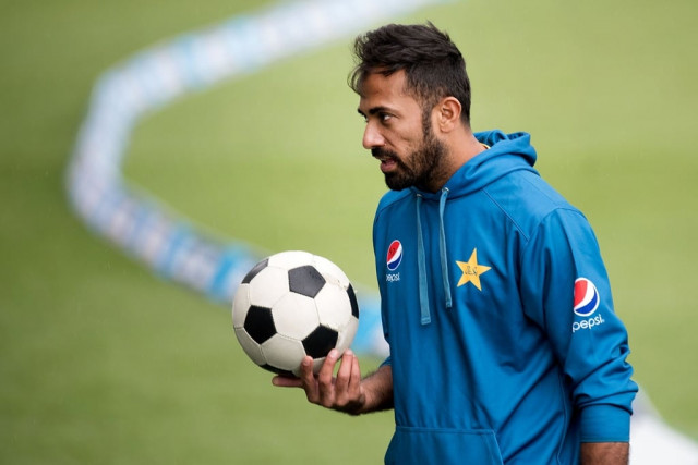 wahab riaz believes fellow teammate will provide with required edge over australia photo afp wahab riaz believes fellow teammate will provide with required edge over australia photo afp