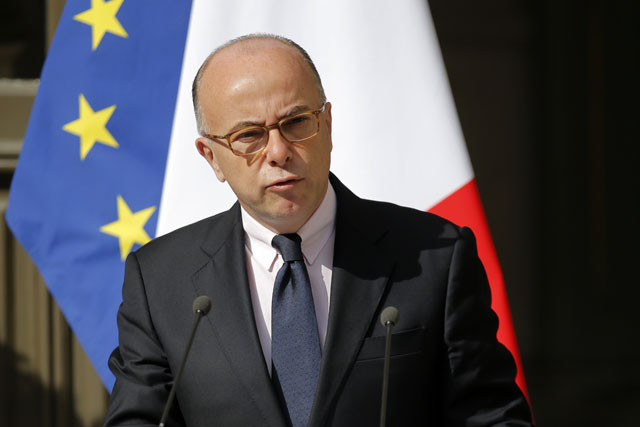 french interior minister bernard cazeneuve delivers his speech during a press conference in paris monday sept 22 2014 france s top security official says militants from the islamic state group have threatened to kill civilians in the coalition of countries arrayed against the extremists interior minister bernard cazeneuve says he is confident in the country s security ap photo christophe ena french interior minister bernard cazeneuve delivers his speech during a press conference in paris monday sept 22 2014 france s top security official says militants from the islamic state group have threatened to kill civilians in the coalition of countries arrayed against the extremists interior minister bernard cazeneuve says he is confident in the country s security ap photo christophe ena