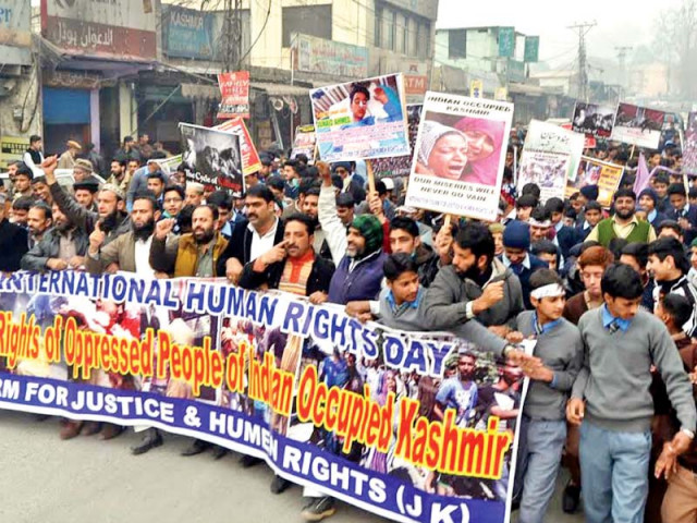 people take out a rally in muzaffarabad against indian atrocities in occupied kashmir photo express people take out a rally in muzaffarabad against indian atrocities in occupied kashmir photo express