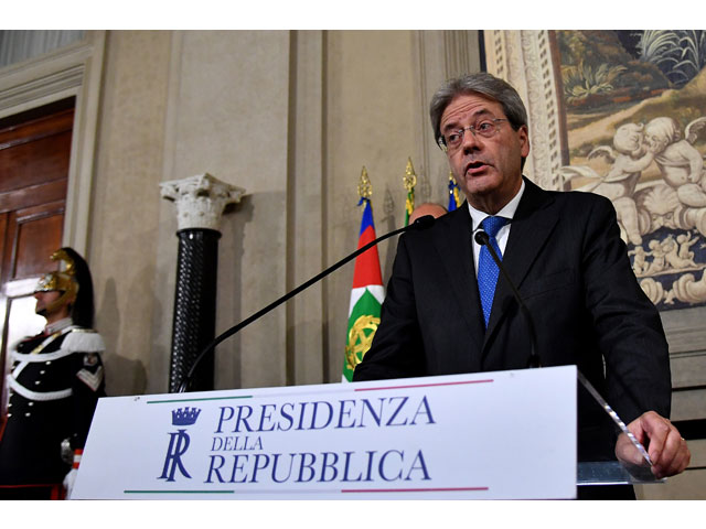 italy 039 s newly named prime minister paolo gentiloni holds a press conference in rome on december 11 2016 photo afp