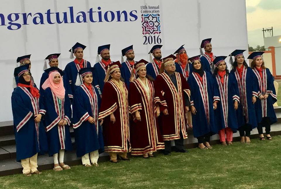 as many as 90 students graduated on the chancellor 039 s honours list photo szabist facebook page
