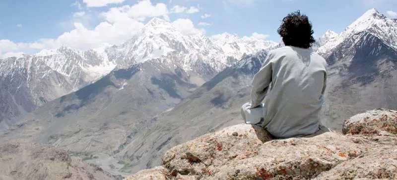 rapid climate change means mountains have gradually become more destructive for people photo file