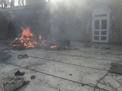 13 horrifying pictures of the siege on ahmadi place of worship in chakwal 13 horrifying pictures of the siege on ahmadi place of worship in chakwal