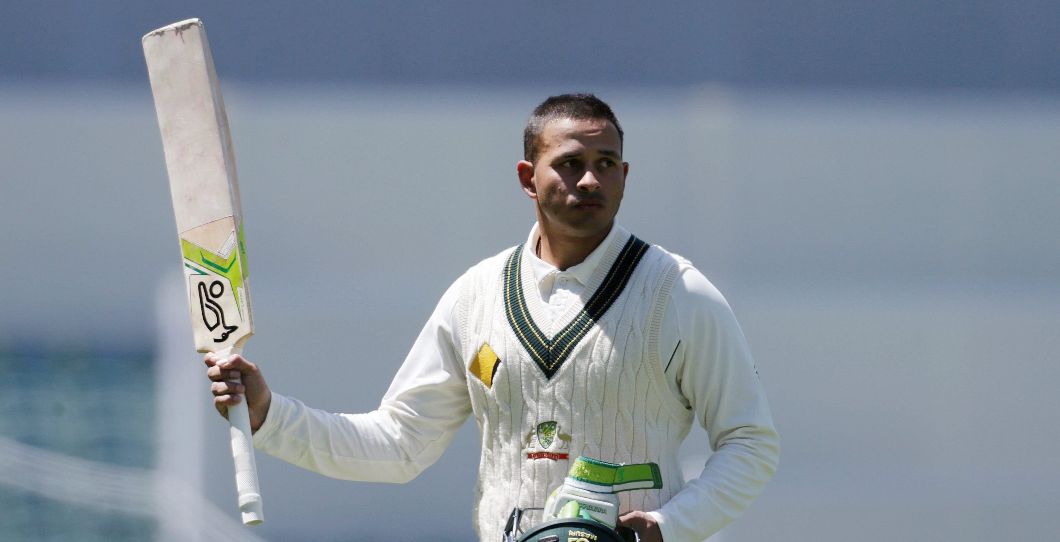 usman khawaja acknowledges the crowd as he walks off the field in adelaide photo reuters jason reed