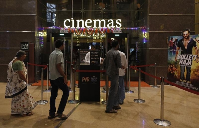 cinema goers queue for a security check at a pvr multiplex in mumbai november 10 2013 photo reuters