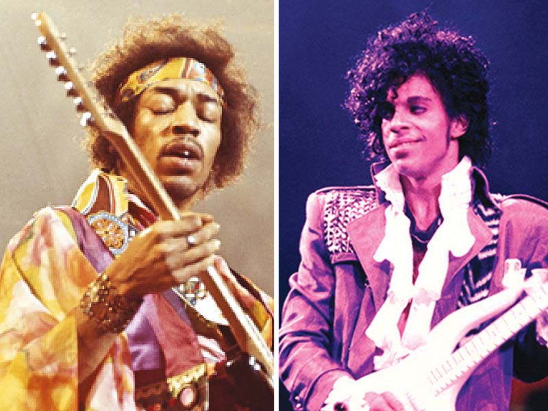 hendrix and prince are widely considered amongst the greatest musicians of all time photos file