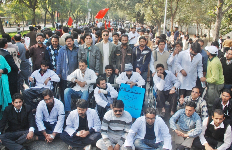 yda office bearers said their hunger strike had entered its 10th day but the punjab government hadn t paid any heed to their demands photo nni