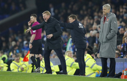 everton s koeman implies wenger is a sore loser following arsenal s 2 1 defeat everton s koeman implies wenger is a sore loser following arsenal s 2 1 defeat