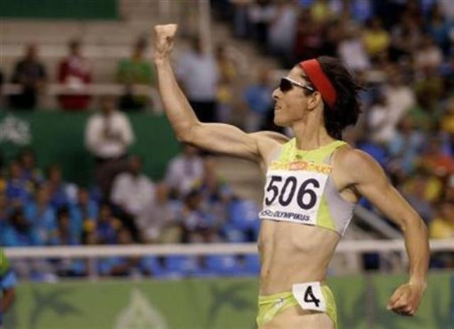 ana gabriela guevara of mexico celebrates after winning gold in the women 039 s 400m race finals photo reuters ana gabriela guevara of mexico celebrates after winning gold in the women 039 s 400m race finals photo reuters