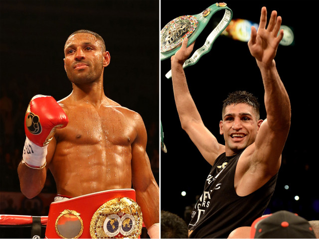 kell brook l and amir khan photo courtesy getty images kell brook l and amir khan photo courtesy getty images