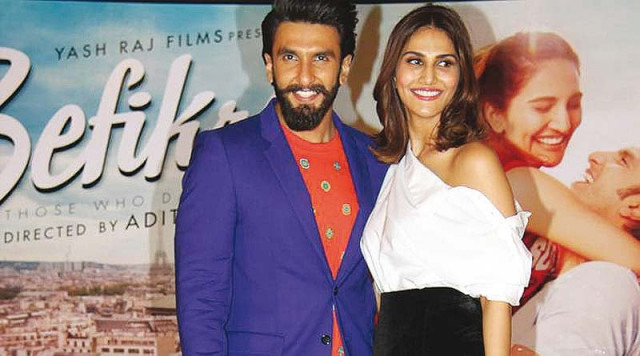 befikre tells the story of stand up comedian dharam ranveer singh and parisian tour conductor shyra vaani kapoor photo file
