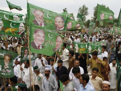 lg polls rifts widen among pml n hopefuls in jhelum