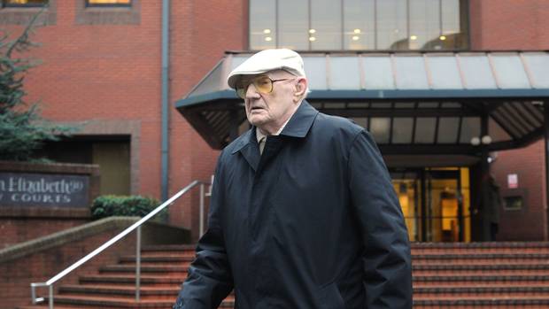 retired lorry driver ralph clarke who became the oldest briton ever to be convicted of a criminal offence when he was found guilty on december 16 2016 photo afp