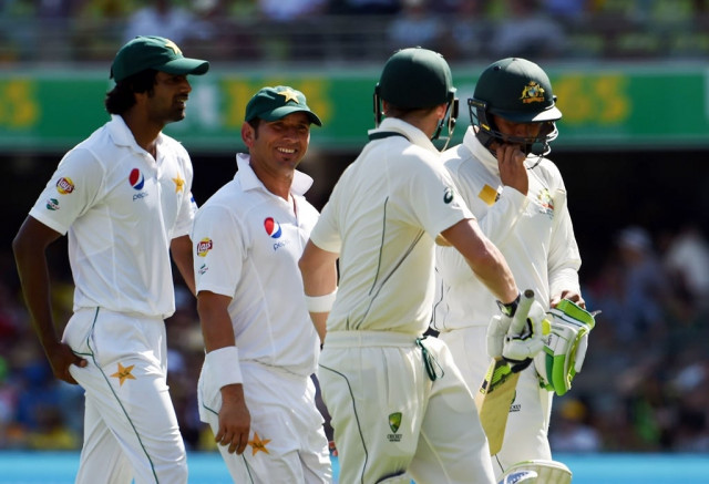 yasir bagged only three wickets in the first test against australia photo afp yasir bagged only three wickets in the first test against australia photo afp