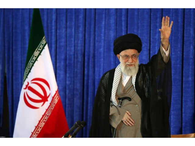 iran 039 s supreme leader ayatollah ali khamenei waves as he gives a speech on iran 039 s late leader khomeini 039 s death anniversary in tehran iran june 3 2016 photo reuters