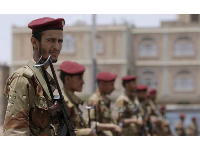 a file photo of yemeni military personnel photo reuters file