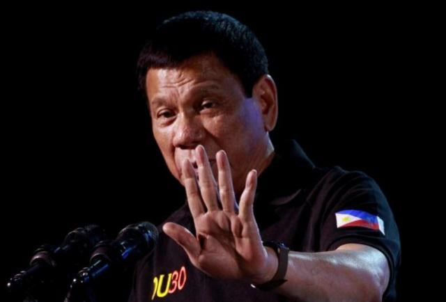philippine president rodrigo duterte speaks during a visit in tarlac city in northern philippines december 11 2016 photo reuters philippine president rodrigo duterte speaks during a visit in tarlac city in northern philippines december 11 2016 photo reuters