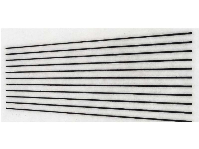 the artist has used lines and calligraphy to create black and white pieces that create optical illusions photos courtesy canvas gallery the artist has used lines and calligraphy to create black and white pieces that create optical illusions photos courtesy canvas gallery