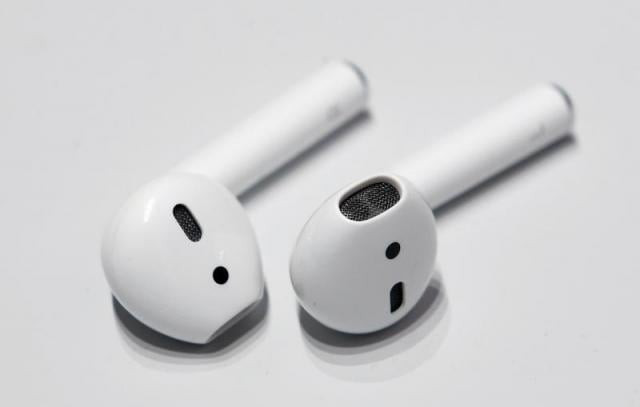 apple airpods are displayed during a media event in san francisco california u s september 7 2016 photo reuters