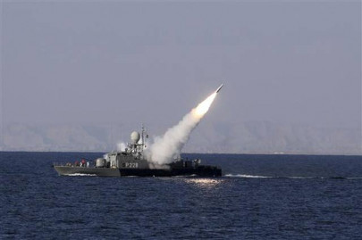 pakistan navy undertakes live missile firing along arabian sea