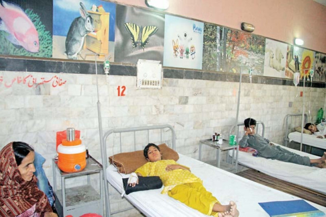 a total of 986 people visited the saudabad government hospital and al mustafa welfare hospital with different complications on tuesday photo athar khan express a total of 986 people visited the saudabad government hospital and al mustafa welfare hospital with different complications on tuesday photo athar khan express