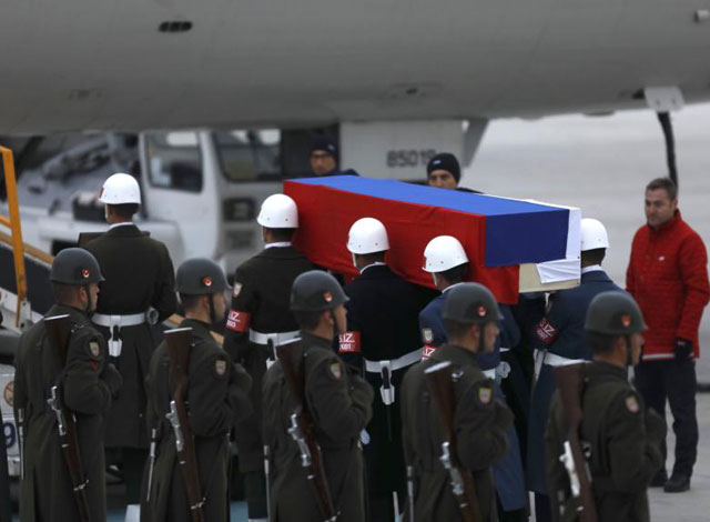 assassinated russian ambassador to turkey laid to rest photo reuters